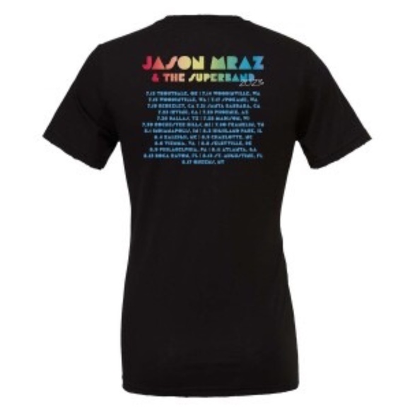 🌈Jason Marz 2023 Mystical Magical Radical Ride Tour T-Shirt 🌈 Medium - Picture 2 of 7